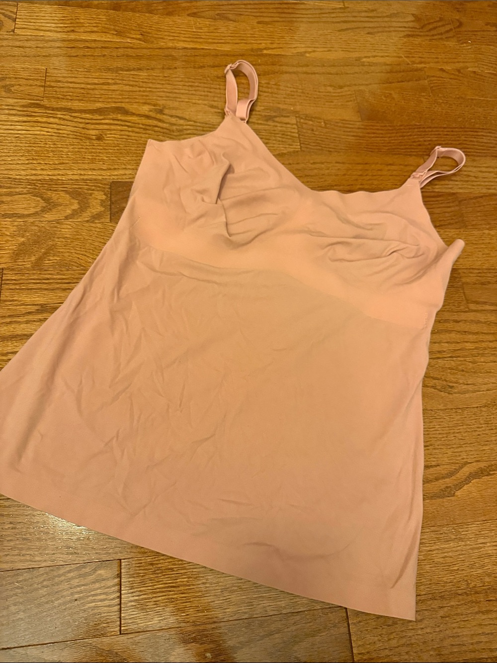 knix cami L + Women’s Pink Seamless Cami Tank Top